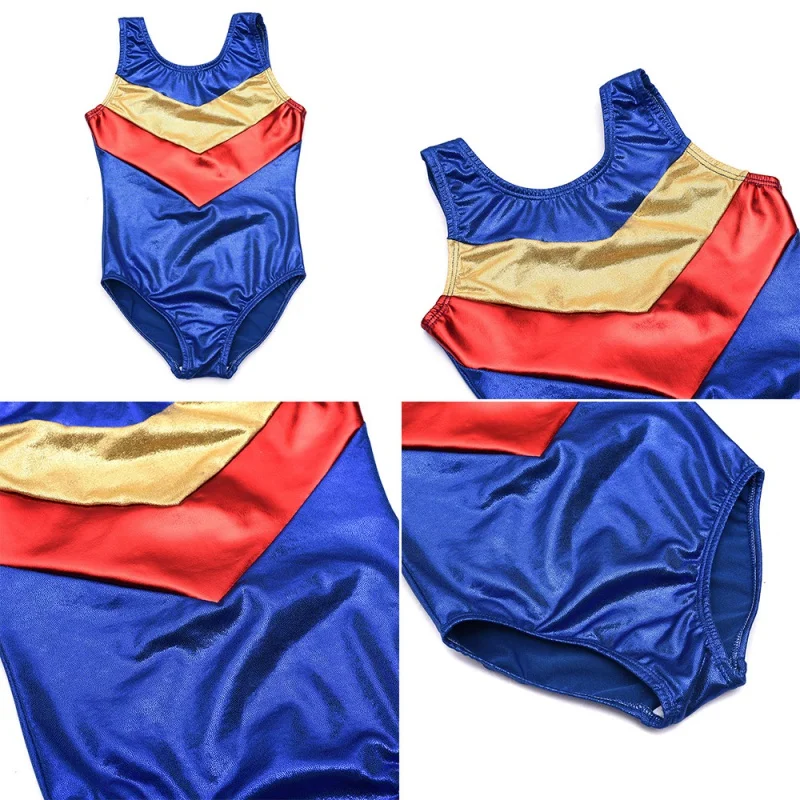 3~12 Years Ballet Dancewear Kids Girls Gymnastics Dance Wear Tank Bodysuit Costumes One-Piece Dresses | Тематическая одежда и