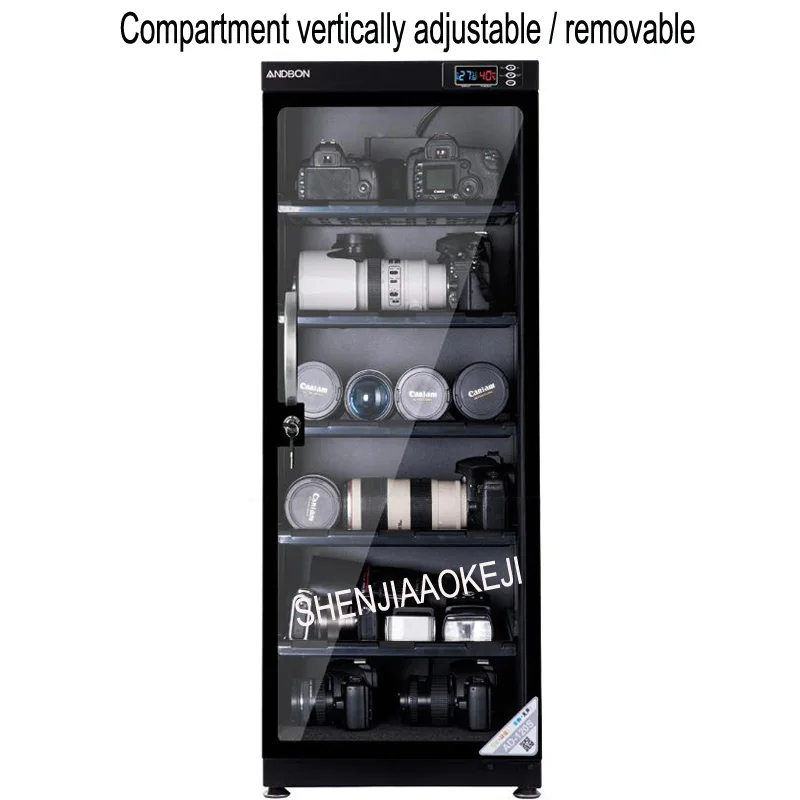 constant humidity 120L electronic moistureproof box Digital control Photographic equipment dehumidification drying cabinet 220V
constant humidity 120L electronic moistureproof box Digital control Photographic equipment dehumidification drying cabinet 220V
