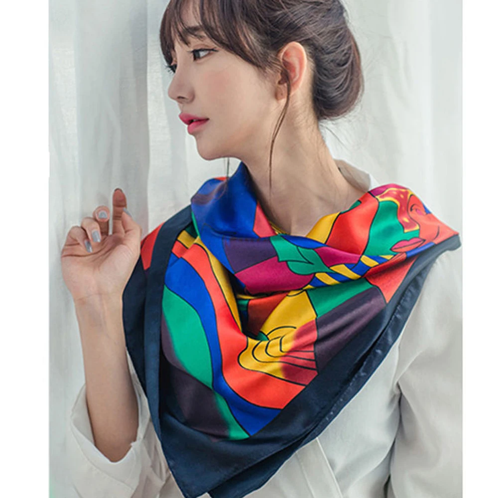 Women's Picasso Oil Painting Scarf Head Print Spring Scarf 90cm*90cm Large Square Silk Scarf Headband Shawl Decoration Red Satin
Women's Picasso Oil Painting Scarf Head Print Spring Scarf 90cm*90cm Large Square Silk Scarf Headband Shawl Decoration Red Satin