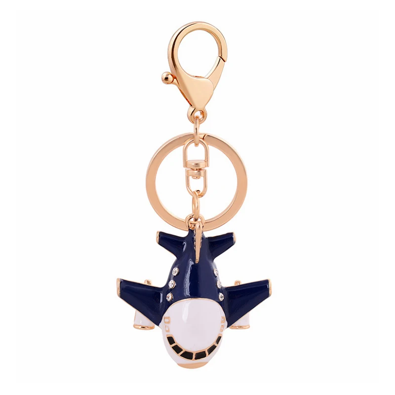 Super Cool Enamel Aircraft Crystal Keyrings Keychain Plane Purse Bag Pendant Key Chains Holder For Car
Super Cool Enamel Aircraft Crystal Keyrings Keychain Plane Purse Bag Pendant Key Chains Holder For Car