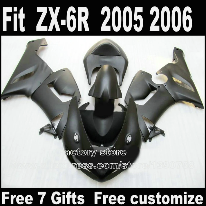 Полный комплект обтекателей для Kawasaki ZX6R 2005 2006 полностью матовые черные Пластиковые обтекатели 05 06 ниндзя 636 кузов LK14
Полный комплект обтекателей для Kawasaki ZX6R 2005 2006 полностью матовые черные Пластиковые обтекатели 05 06 ниндзя 636 кузов LK14