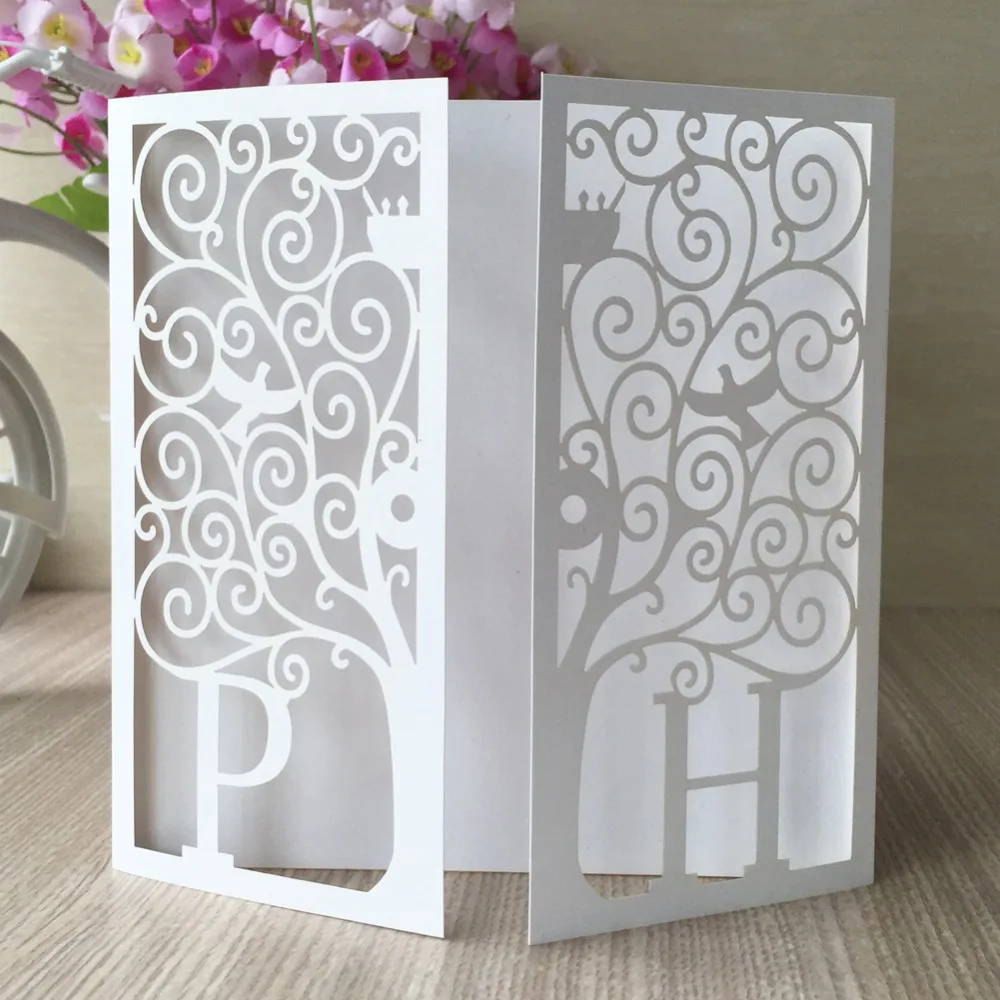 50pcs Laser Cut Pearl paper Custmoized Initials Wedding Invitations Cards Bridal Shower Greeting Cards Business Invitation Card
50pcs Laser Cut Pearl paper Custmoized Initials Wedding Invitations Cards Bridal Shower Greeting Cards Business Invitation Card