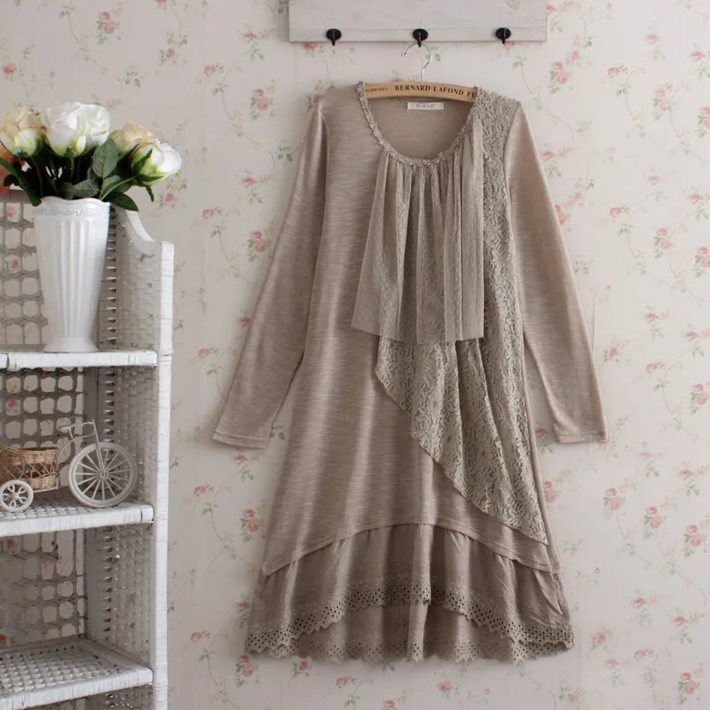 cottagecore mori girl hippie floral embroidery lace ruffle knitted cotton patchwork vintage kawaii women long sleeve fall dress
cottagecore mori girl hippie floral embroidery lace ruffle knitted cotton patchwork vintage kawaii women long sleeve fall dress