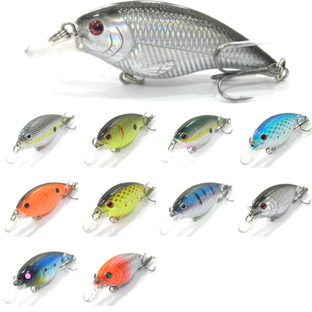10 Pieces Fishing Floating Lure Crank Crankbait Minnow artificial bait hook 7.5cm/9.5g Free shipping
10 Pieces Fishing Floating Lure Crank Crankbait Minnow artificial bait hook 7.5cm/9.5g Free shipping
