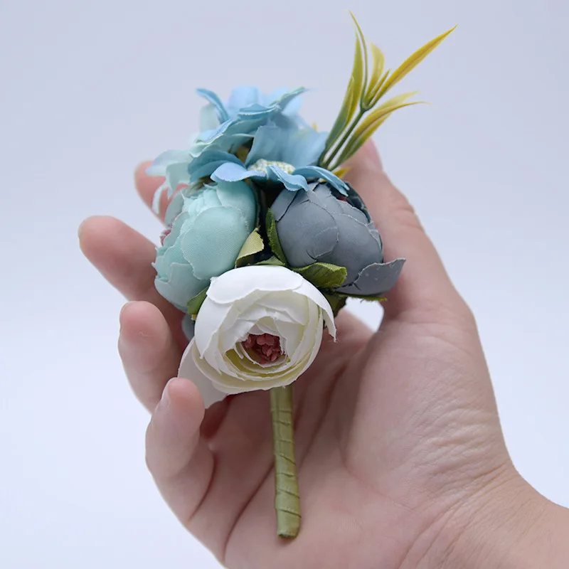 Groom Boutonniere Bride Bridesmaid Hand Wrist Flower Handmade Wedding Corsages Artificial Flowers Suit Corsage Flower 699
Groom Boutonniere Bride Bridesmaid Hand Wrist Flower Handmade Wedding Corsages Artificial Flowers Suit Corsage Flower 699
