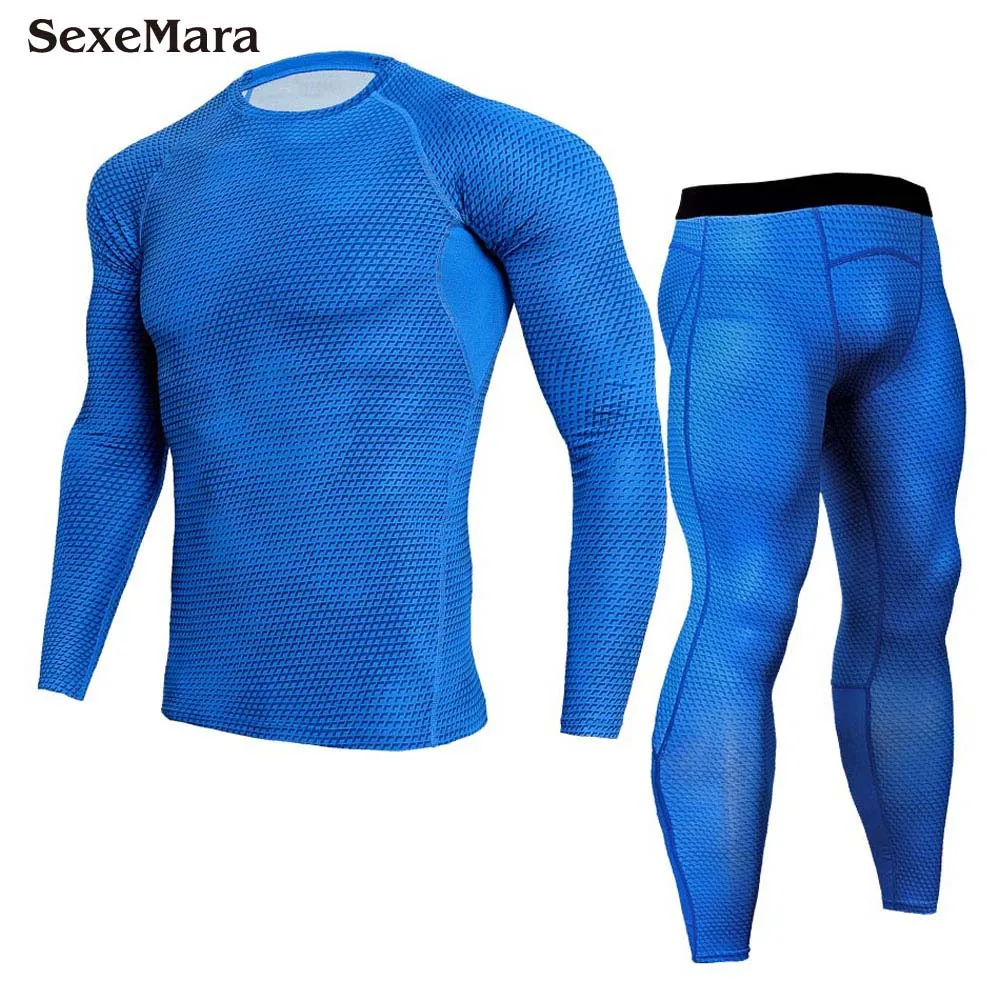 New Mens Compression Run jogging Clothes sportswear Long t-shirt And leggings Gym Fitness workout Tight clothing 2pcs/Sets
New Mens Compression Run jogging Clothes sportswear Long t-shirt And leggings Gym Fitness workout Tight clothing 2pcs/Sets