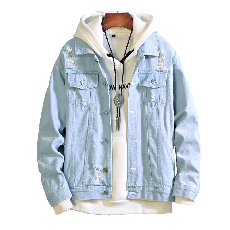 2022 denim jacket men Casual Bomber Jackets Men hiphop Man Vintage Jean Jacket coat Streetwear Chaqueta Hombre S XL XXL
2022 denim jacket men Casual Bomber Jackets Men hiphop Man Vintage Jean Jacket coat Streetwear Chaqueta Hombre S XL XXL