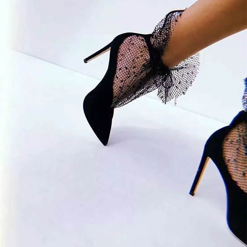 Fashion Sexy Lace Women High Heel Shoes Spring Girls High Heels Shoes Woman Party Wedding Shoes Zapatos Mujer Tacon
Fashion Sexy Lace Women High Heel Shoes Spring Girls High Heels Shoes Woman Party Wedding Shoes Zapatos Mujer Tacon