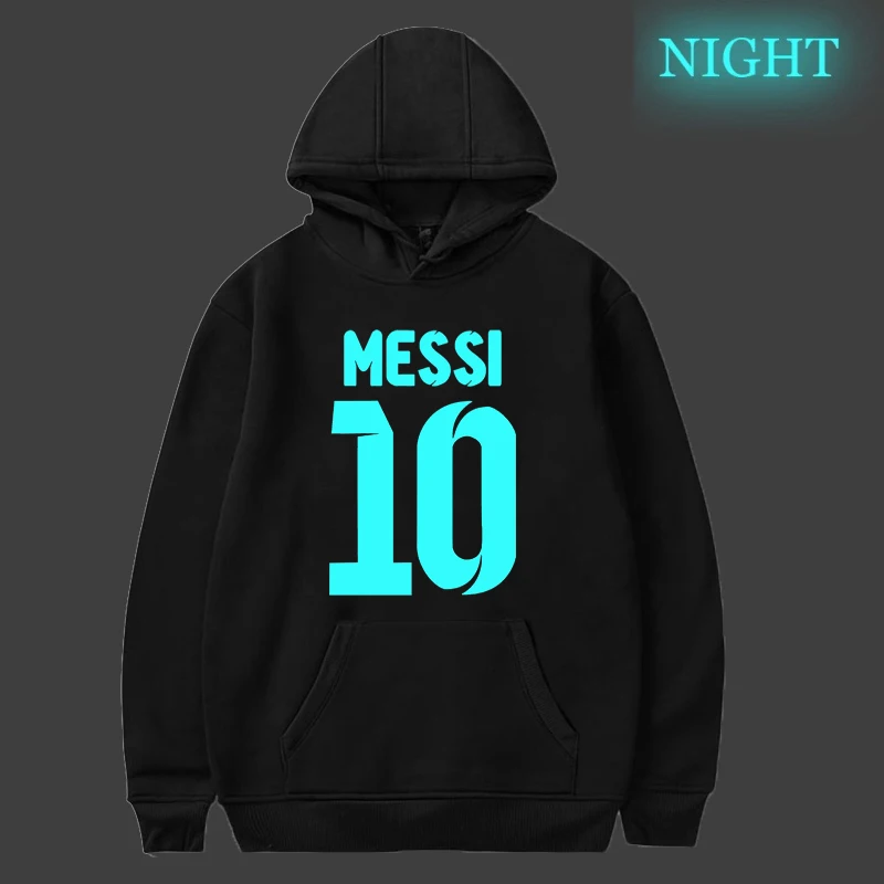 Men Women Hoodie Messi 10 Luminous Boys Girls Hoodie Fashion Casual Cotton Hoodies Sweatshirts Tops Outwear Pullover
Men Women Hoodie Messi 10 Luminous Boys Girls Hoodie Fashion Casual Cotton Hoodies Sweatshirts Tops Outwear Pullover