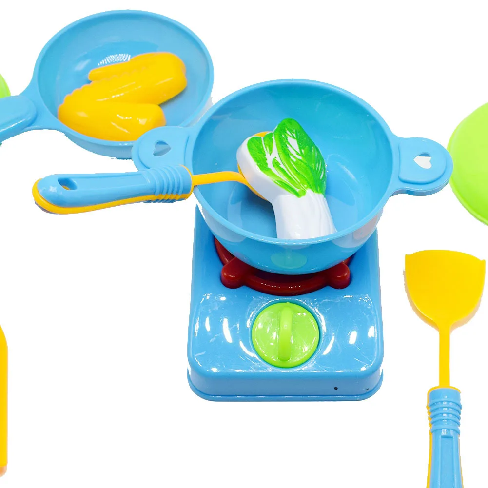 11pcs/set Cooker Pot Education Toys Kitchen Tool Play House Useful Funny Toy Pretend Toy For Preschool Children Birthday Gift
11pcs/set Cooker Pot Education Toys Kitchen Tool Play House Useful Funny Toy Pretend Toy For Preschool Children Birthday Gift