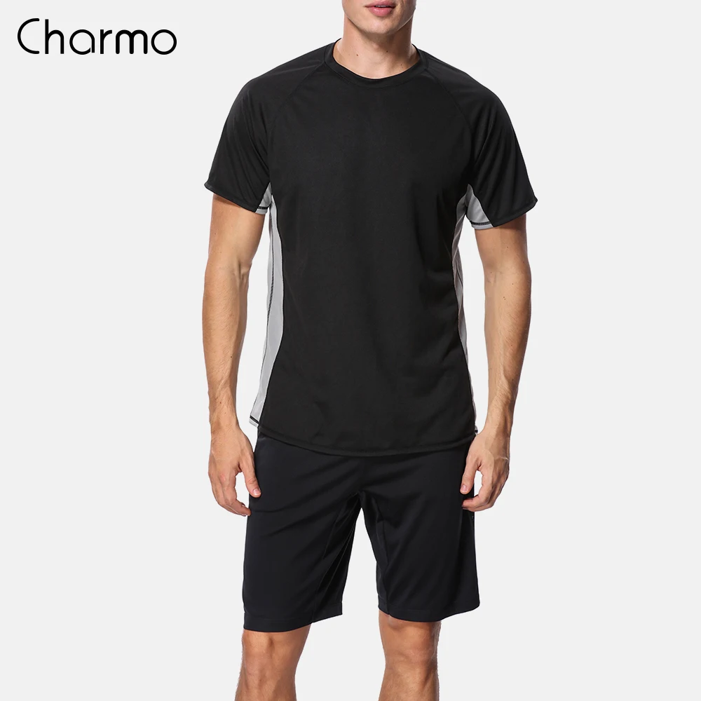 Charmo Men's Quick-drying shirt Dry-Fit Shirts Men Diving Shirt Surf Rash Guard Top Sports T-shirt Beach Wear
Charmo Men's Quick-drying shirt Dry-Fit Shirts Men Diving Shirt Surf Rash Guard Top Sports T-shirt Beach Wear