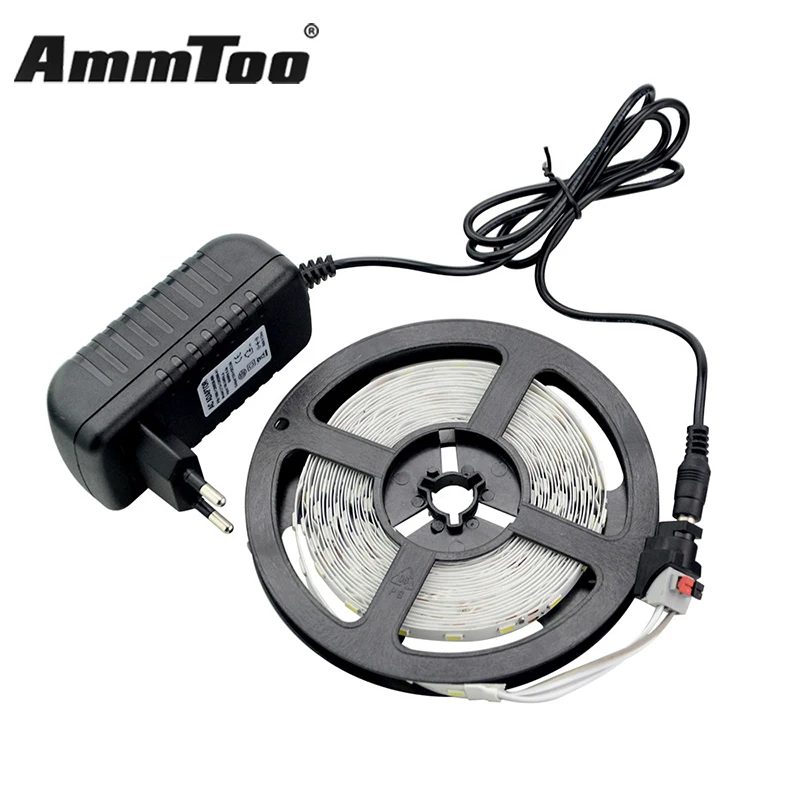 5630 ( 5730 ) LED Strip Light 5M 60Led/M Led Stripe String Ribbon Tape Neon Lamp + 12V 3A Power Supply + DC Female
5630 ( 5730 ) LED Strip Light 5M 60Led/M Led Stripe String Ribbon Tape Neon Lamp + 12V 3A Power Supply + DC Female
