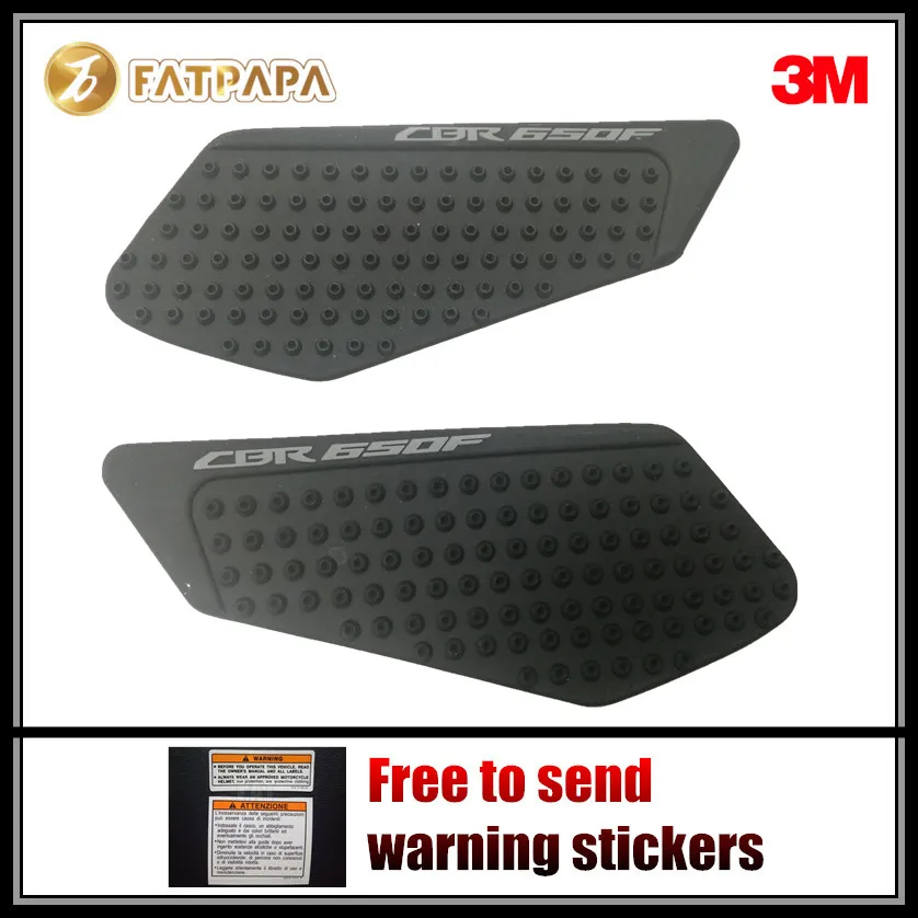 Motorcycle Tank Pad Protector Sticker Decal Gas Knee Grip Tank Traction Pad Side 3M Fit For Honda CBR650F Logo / 2014 15 16 2017
Motorcycle Tank Pad Protector Sticker Decal Gas Knee Grip Tank Traction Pad Side 3M Fit For Honda CBR650F Logo / 2014 15 16 2017