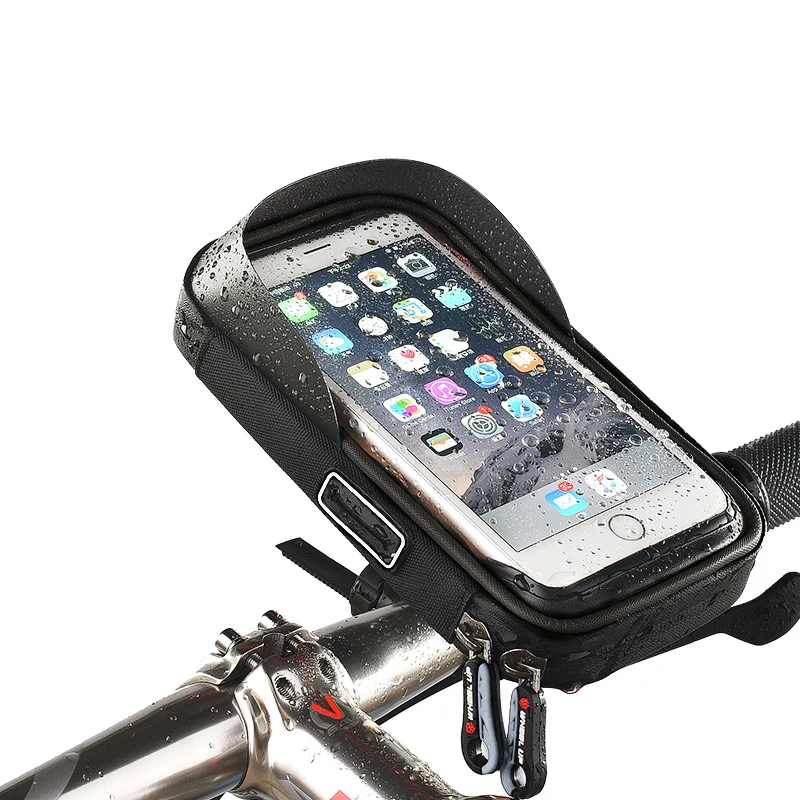 Bicycle Handlebar Bags Bike Bicycle Phone Bag Rainproof TPU Touch Screen 360Rrotation Cell Phone Holder MTB Frame Pouch Bag
Bicycle Handlebar Bags Bike Bicycle Phone Bag Rainproof TPU Touch Screen 360Rrotation Cell Phone Holder MTB Frame Pouch Bag