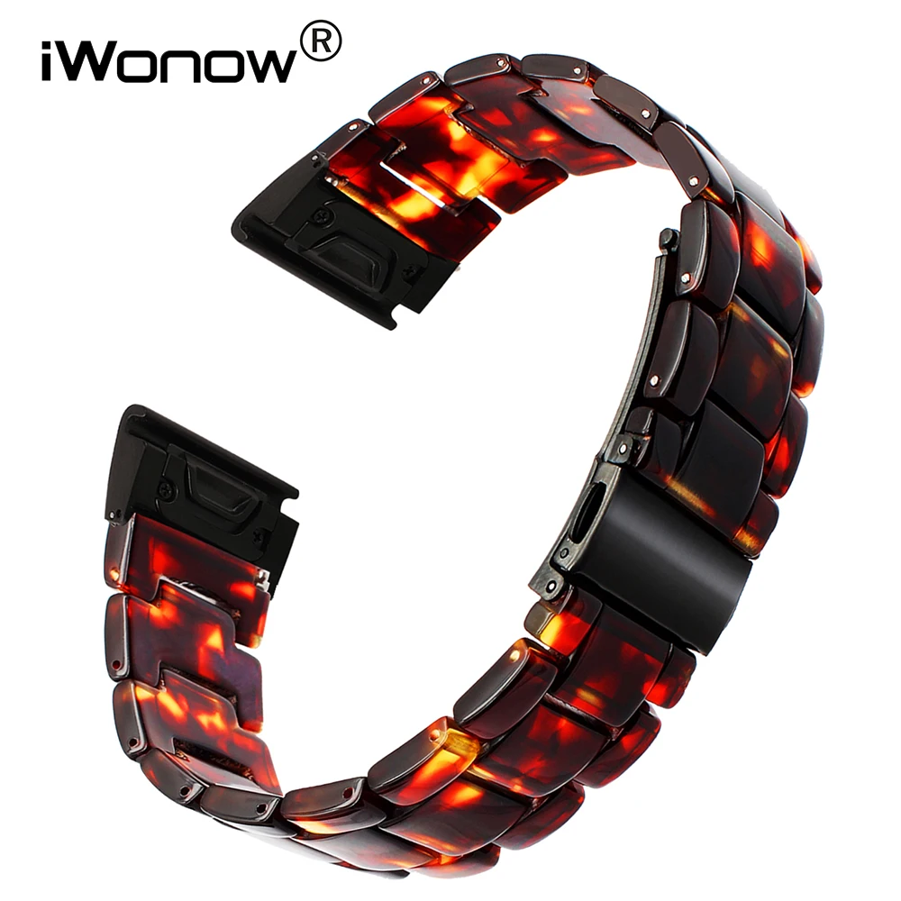 Quick Easy Fit Resin Watchband 22mm for Garmin Fenix 5 / 5 Plus / Forerunner 935 / 945/ Approach S60 / Instinct Watch Band Strap
Quick Easy Fit Resin Watchband 22mm for Garmin Fenix 5 / 5 Plus / Forerunner 935 / 945/ Approach S60 / Instinct Watch Band Strap