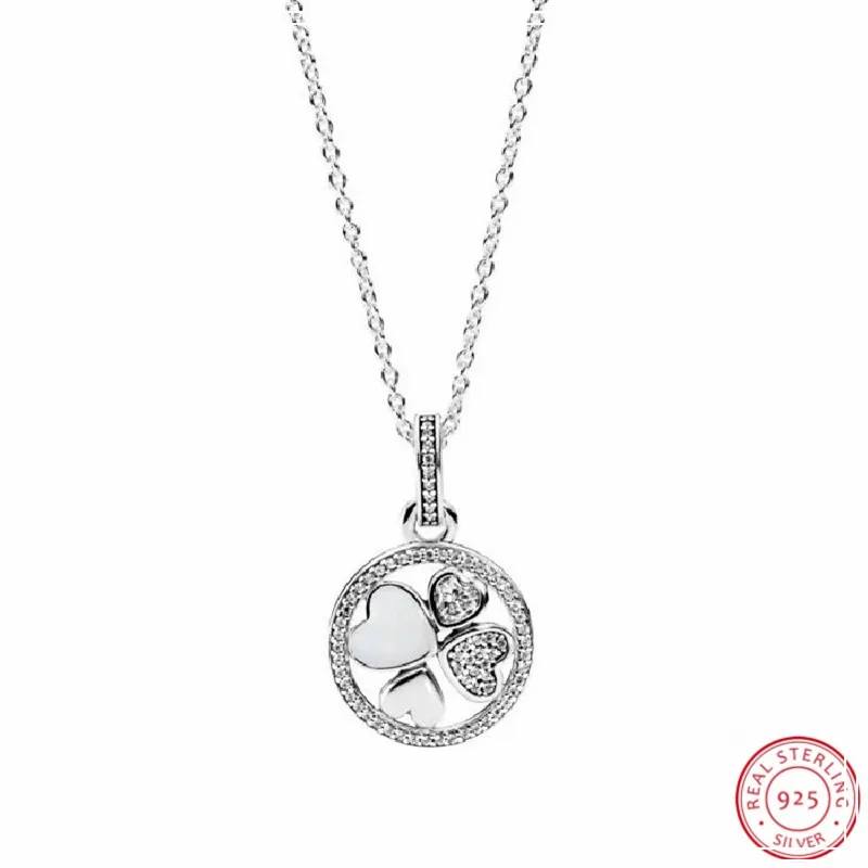 Женское длинное ожерелье с подвеской серебро 925 пробы 70 см|heart long necklace|heart love