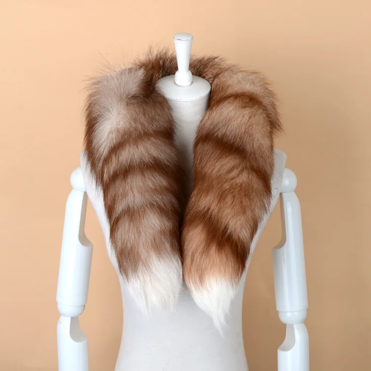 MIARA.L high quality and warm outdoor real hair fox fur scarf for men and women fur tail scarf warm thick scarf for wholesale
MIARA.L high quality and warm outdoor real hair fox fur scarf for men and women fur tail scarf warm thick scarf for wholesale