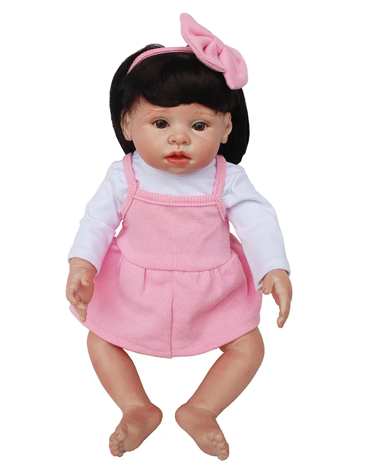 17"43cm bebe alive real looking reborn babies bonecas boy/girl dolls kids lovely birthday gift super educational toy
17"43cm bebe alive real looking reborn babies bonecas boy/girl dolls kids lovely birthday gift super educational toy