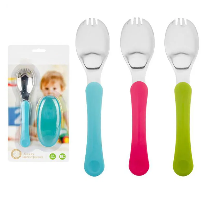 Children Tableware Baby Candy Color Tableware Baby Folding Spoon Stainless Steel Infant Eating Spoon Hot Tableware Soft Handle
Children Tableware Baby Candy Color Tableware Baby Folding Spoon Stainless Steel Infant Eating Spoon Hot Tableware Soft Handle