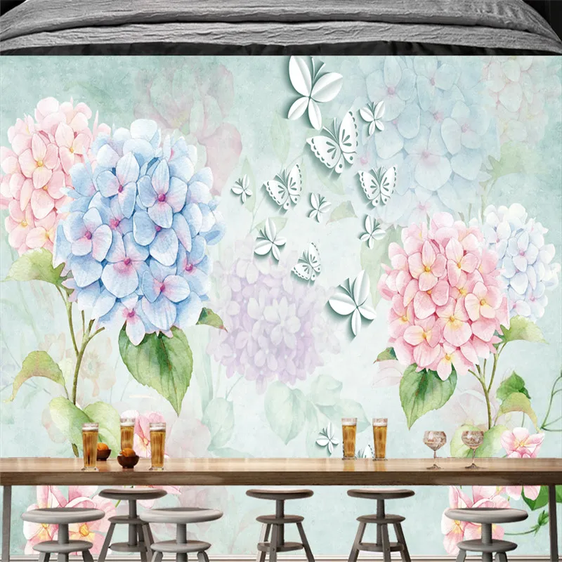Custom Photo Wallpapers for Walls 3D Blue Flowers Wall Papers Modern Luxury Butterfly for Living Room Bedroom Murals Home Decor
Custom Photo Wallpapers for Walls 3D Blue Flowers Wall Papers Modern Luxury Butterfly for Living Room Bedroom Murals Home Decor