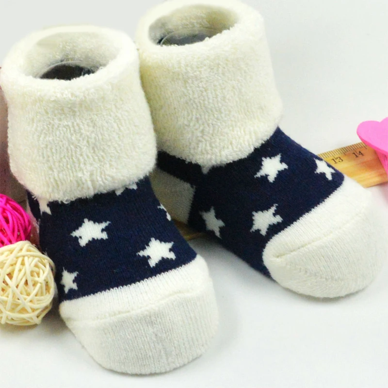 Stylish New Design Cute Star pattern Socks Suitable 3M-3 Year 1 pair Infant Newborn Socks Winter 100% Cotton Sock Baby Non-slip
Stylish New Design Cute Star pattern Socks Suitable 3M-3 Year 1 pair Infant Newborn Socks Winter 100% Cotton Sock Baby Non-slip