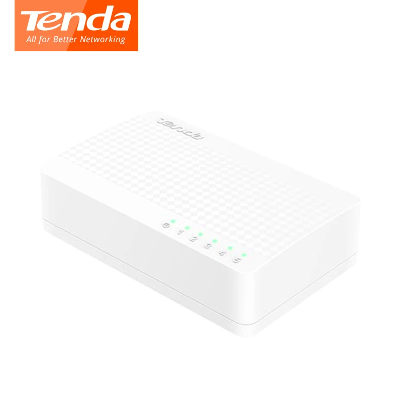 Tenda S105 сетевой коммутатор 5 портов 10 м/100 м RJ45 Настольный полный дуплекс и