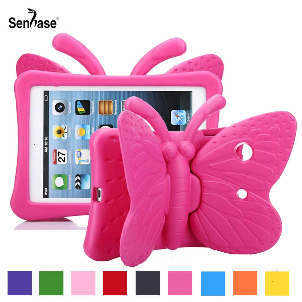 3D Cartoon butterfly Portable Handle Kids Safe Shockproof Stand Tablet Cover For Apple iPad mini 5 2019 mini 1 2 3 4 5 Case
3D Cartoon butterfly Portable Handle Kids Safe Shockproof Stand Tablet Cover For Apple iPad mini 5 2019 mini 1 2 3 4 5 Case