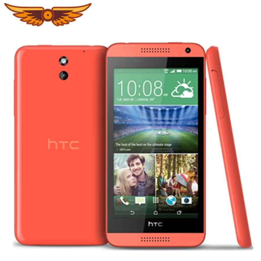 

HTC Desire 610 смартфон с 5,5-дюймовым дисплеем, четырёхъядерным процессором, ОЗУ 1 ГБ, ПЗУ 8 ГБ, 8 Мп, 4,7 мАч