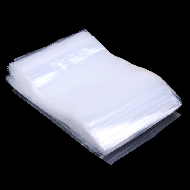 NEW 100pcs Resealable Plastic Seal Zip Lock Bags Transparent Clear Poly Bag 7cmx10cm
NEW 100pcs Resealable Plastic Seal Zip Lock Bags Transparent Clear Poly Bag 7cmx10cm