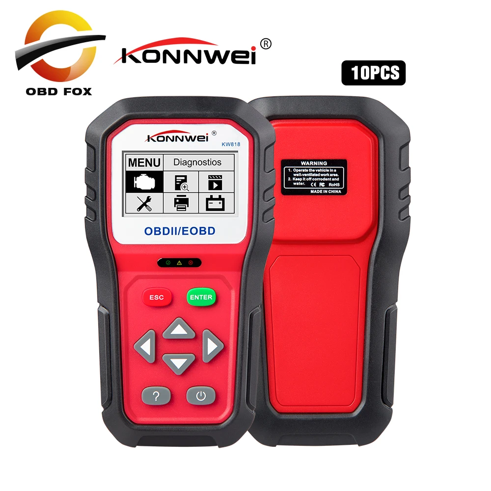 Сканер KONNWEI KW818 CAN BUS автомобильный, 10 шт./лот, лучше, чем NX501 MS509 ELm327 OBD II, инструмент диагностики KW 818 OBD2
Сканер KONNWEI KW818 CAN BUS автомобильный, 10 шт./лот, лучше, чем NX501 MS509 ELm327 OBD II, инструмент диагностики KW 818 OBD2