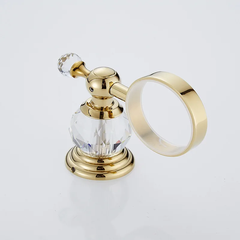 Free shipping European style gold palted crystal copper bathroom accessories soap holder with ceramic shampoo cup holder
Free shipping European style gold palted crystal copper bathroom accessories soap holder with ceramic shampoo cup holder