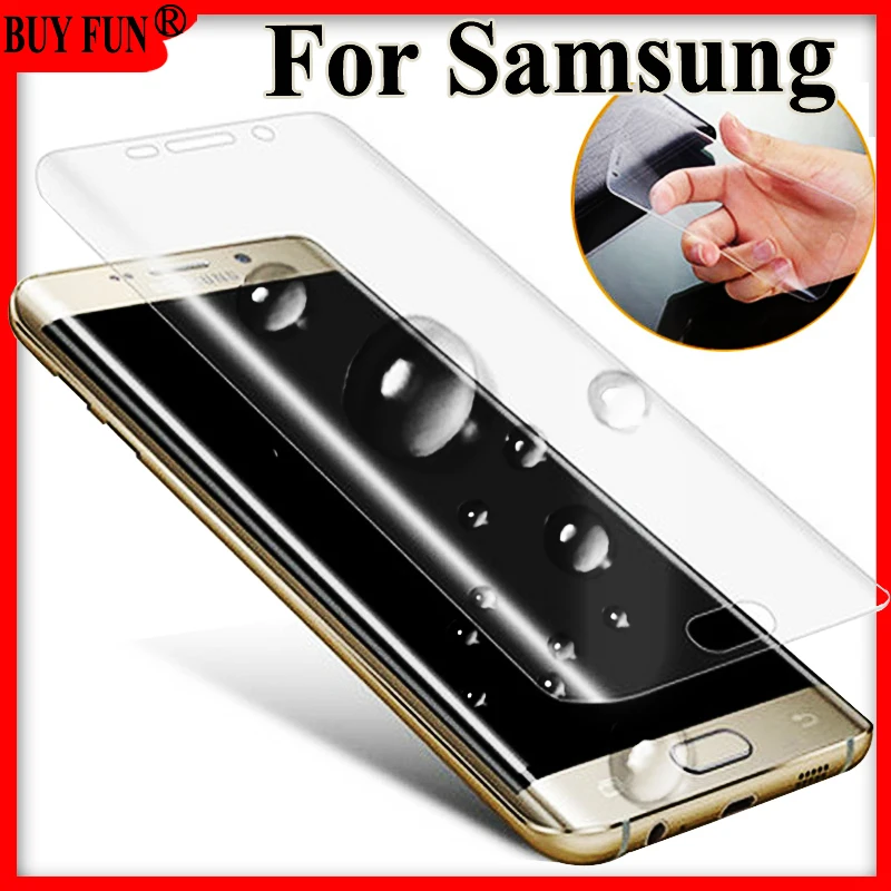 Защита экрана для samsung galaxy s7 edge s6 s 6 7 защита на s7edge s6edge plus не закаленное стекло|screen