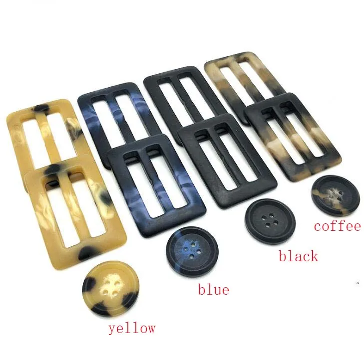 New waist buckle Resin Top coat buckle yellow/blue/black/coffee windbreaker round edge button white suit button
New waist buckle Resin Top coat buckle yellow/blue/black/coffee windbreaker round edge button white suit button