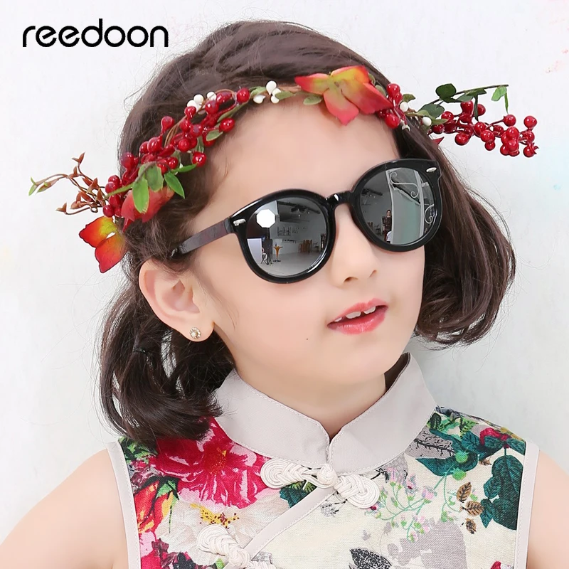 

Reedoon Kids Sunglasses Polarized HD Mirror Lens UV400 PC Frame Baby Fashion Sun Glasses Cute For Child Girls Boys High Quality