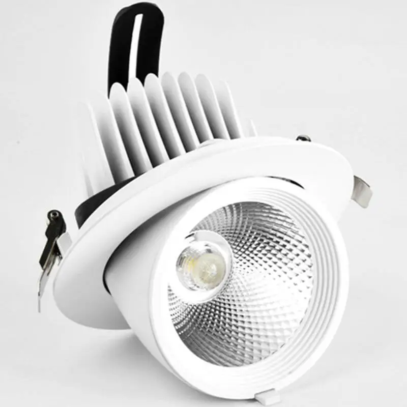 35W LED Downlights COB Ceiling Lamps Spot Light AC85-265V Down Light Cold White / Warm White 360 degree rotation
35W LED Downlights COB Ceiling Lamps Spot Light AC85-265V Down Light Cold White / Warm White 360 degree rotation