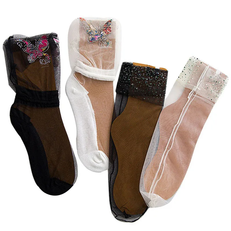 4 Pair Women Sock In Hand Explosion Model Drilling Hot Star Spring And Summer New Women Sock Japanese Pile Short Butterfly Socks
4 Pair Women Sock In Hand Explosion Model Drilling Hot Star Spring And Summer New Women Sock Japanese Pile Short Butterfly Socks