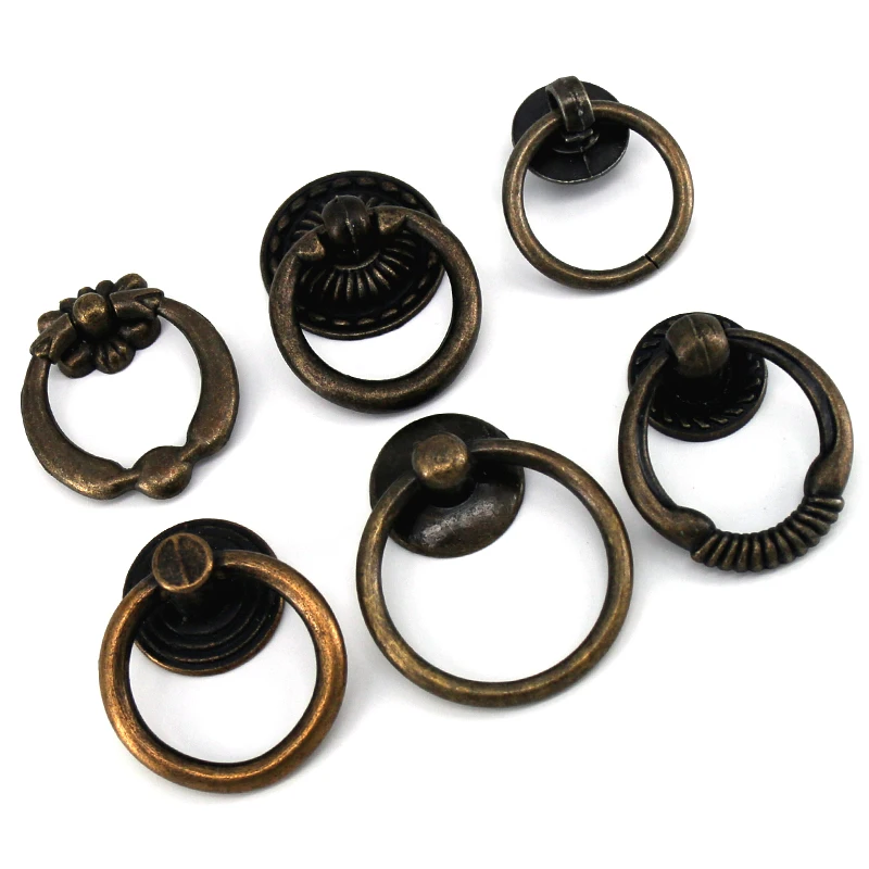1PC Vintage Kitchen Cabinet Cupboard Dresser Door Drawer Ring Pull Handles Knobs Antique Bronze
1PC Vintage Kitchen Cabinet Cupboard Dresser Door Drawer Ring Pull Handles Knobs Antique Bronze