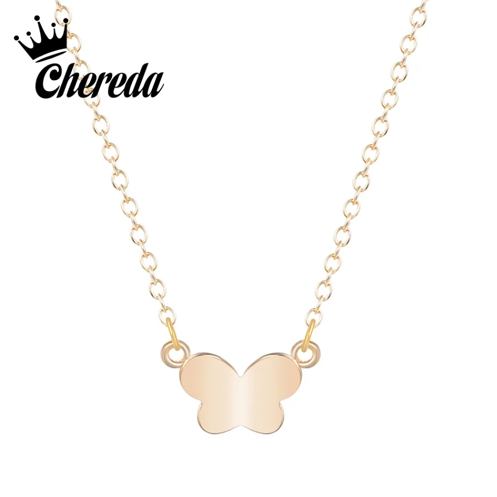 Chereda Charm Cartoon Butterfly Necklace for Women Elegant Delicate Jewelry Birthday Chain Choker Pendant Classic Gift
Chereda Charm Cartoon Butterfly Necklace for Women Elegant Delicate Jewelry Birthday Chain Choker Pendant Classic Gift