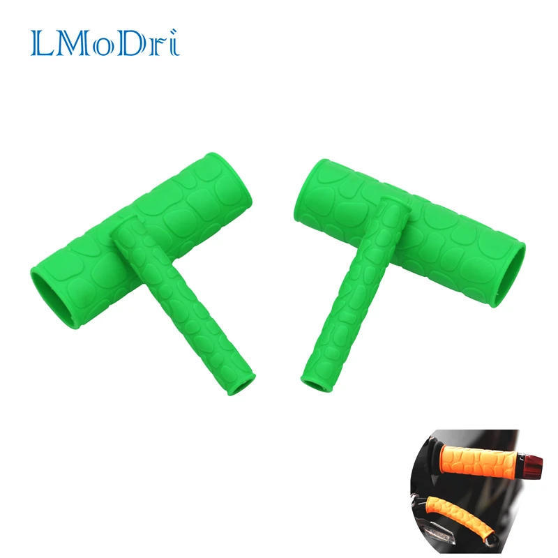 LMoDri 1 Pair Motorcycle Handle Grips Cover With Pattern and 1 Pair Handbrake Lever Covers Motorcycle Scooter E-bike Universal
LMoDri 1 Pair Motorcycle Handle Grips Cover With Pattern and 1 Pair Handbrake Lever Covers Motorcycle Scooter E-bike Universal