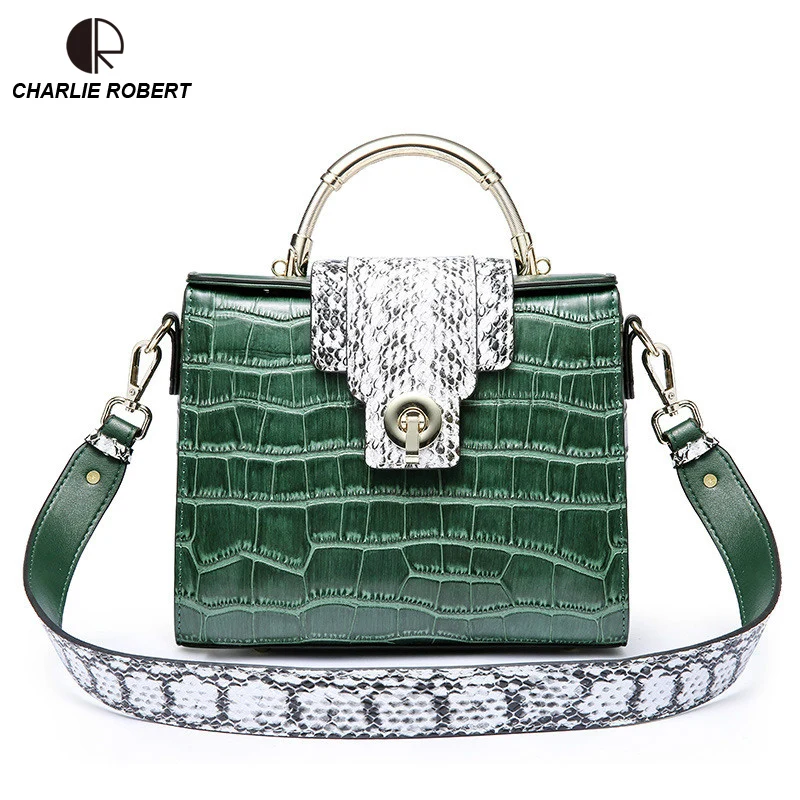 2019 Новая высококачественная кожаная элегантная роскошная дизайнерская сумка на плечо, летние модные стильные сумки через плечо с крокодил... 
2019 Новая высококачественная кожаная элегантная роскошная дизайнерская сумка на плечо, летние модные стильные сумки через плечо с крокодил...