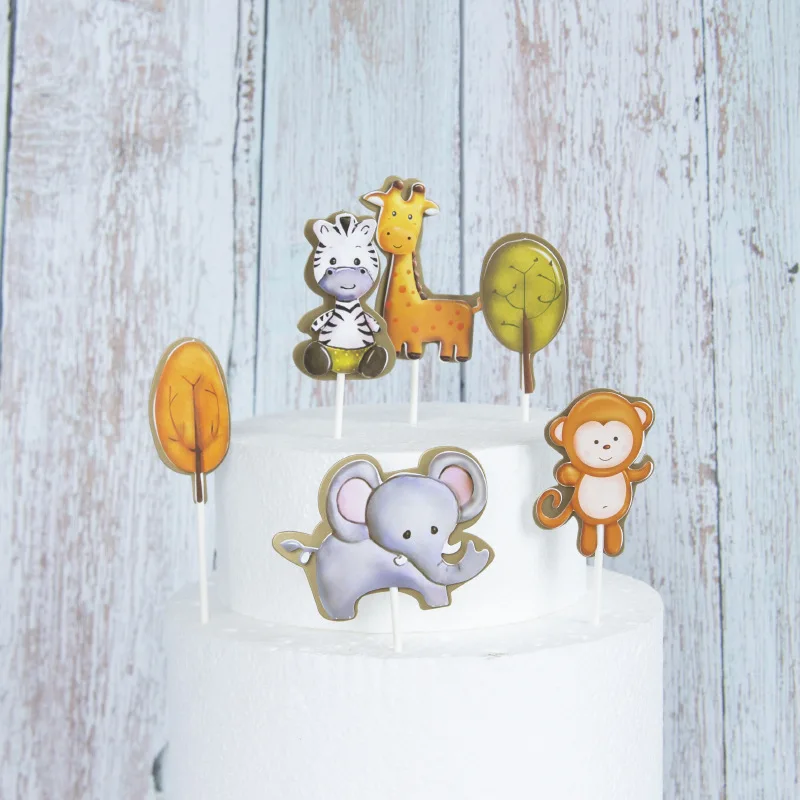 6pcs/set animal farm cake cap card jungle safari party cake decoration children birthday cake decoration gift
6pcs/set animal farm cake cap card jungle safari party cake decoration children birthday cake decoration gift
