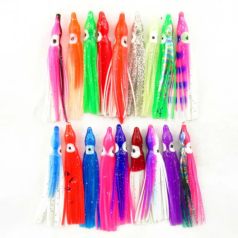 5pcs/lot 6cm 1.1g Squid jigs Bionic Soft baits Fishing Lures Octopus Soft Lure Squid lure Fishing Tackle FU280
5pcs/lot 6cm 1.1g Squid jigs Bionic Soft baits Fishing Lures Octopus Soft Lure Squid lure Fishing Tackle FU280