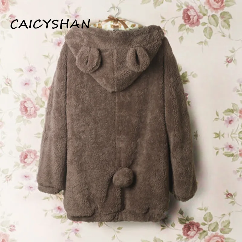 New Autumn Winter Women Hoodies Vestidos Plus Size Casual Loose Bear Ear Plush Hooded Sweatshirts For Female Large M-5XL Outwear
New Autumn Winter Women Hoodies Vestidos Plus Size Casual Loose Bear Ear Plush Hooded Sweatshirts For Female Large M-5XL Outwear