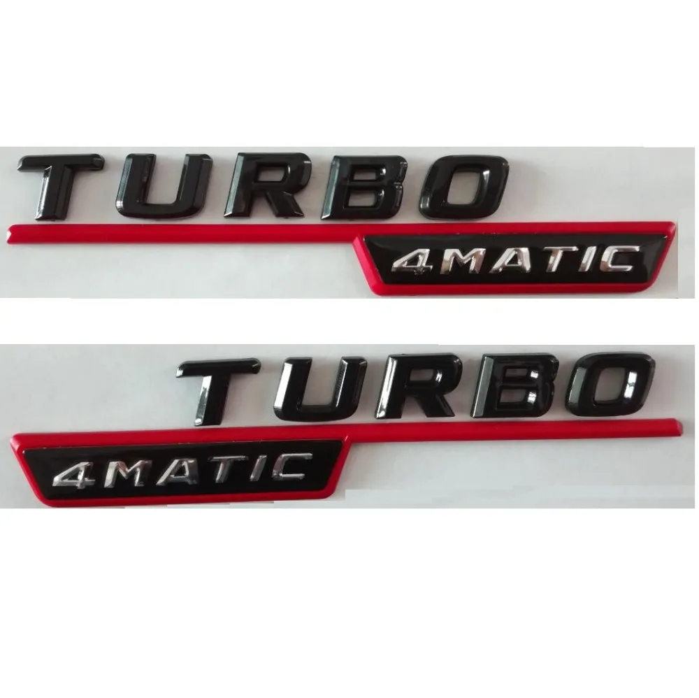 Gloss Glossy Blacck TURBO 4MATIC Plastic Car Trunk Fender Sides Letters Badges Emblems for Mercedes Benz AMG
Gloss Glossy Blacck TURBO 4MATIC Plastic Car Trunk Fender Sides Letters Badges Emblems for Mercedes Benz AMG