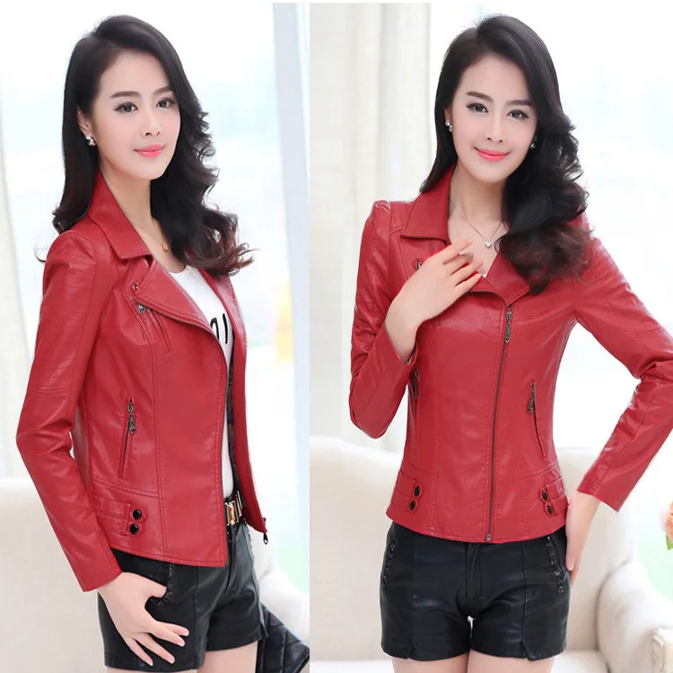 2019 new spring and autumn ladies leather female short paragraph Korean Slim thin motorcycle leather jacket suit collar coat
2019 new spring and autumn ladies leather female short paragraph Korean Slim thin motorcycle leather jacket suit collar coat