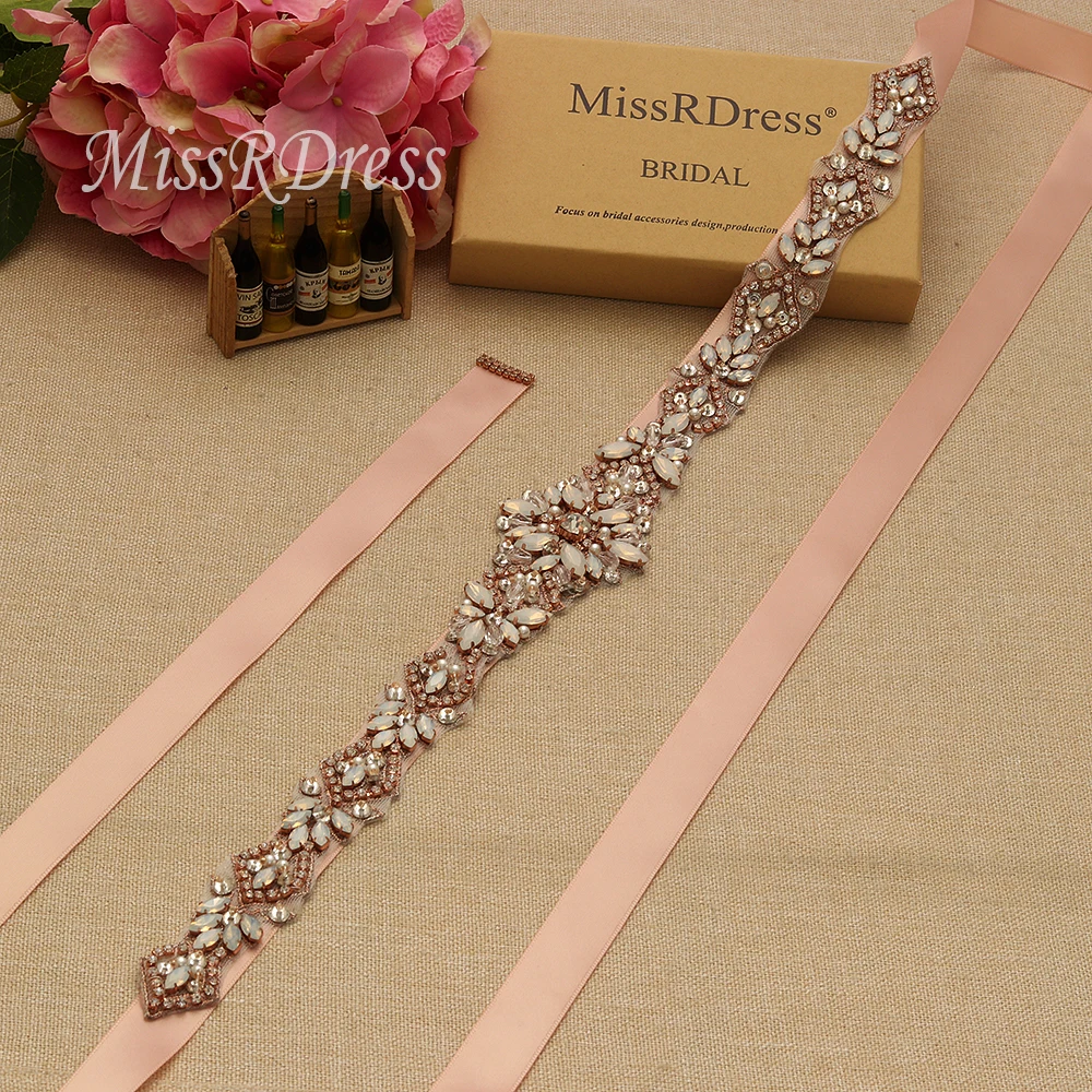 MissRDress Opal Wedding Belt Rose Gold Rhinestones Bridal Belt Crystal Pearls Bridal Sash For Wedding Dresses JK935
MissRDress Opal Wedding Belt Rose Gold Rhinestones Bridal Belt Crystal Pearls Bridal Sash For Wedding Dresses JK935