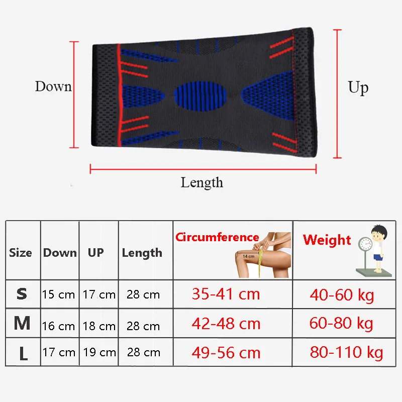 1 Pcs Compression Knee Sleeve Support Kneepad TIMOWIN Brand Running Cycling Knee Pads for Sports And Arthritis Injury Recovery
1 Pcs Compression Knee Sleeve Support Kneepad TIMOWIN Brand Running Cycling Knee Pads for Sports And Arthritis Injury Recovery