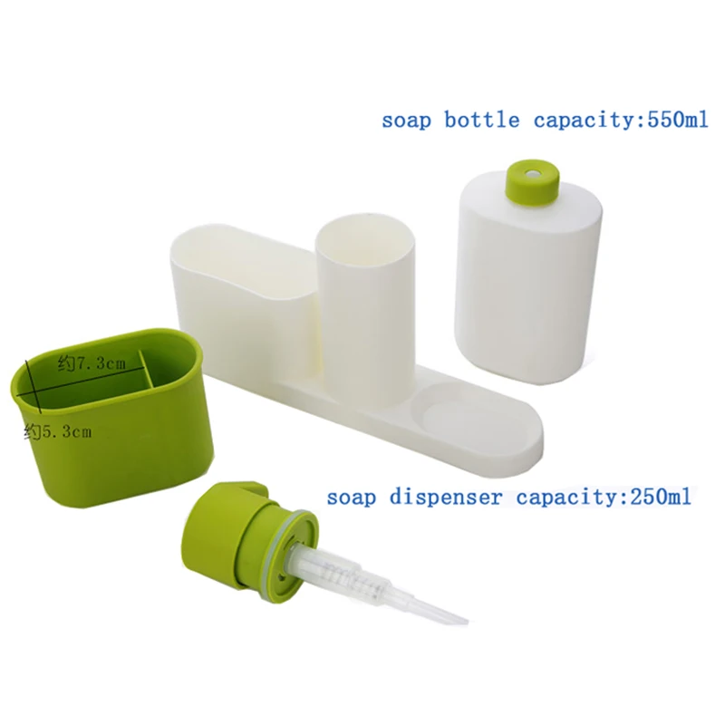 Стеллаж для хранения жидкости портативный дозатор мыла пластиковый практичный
