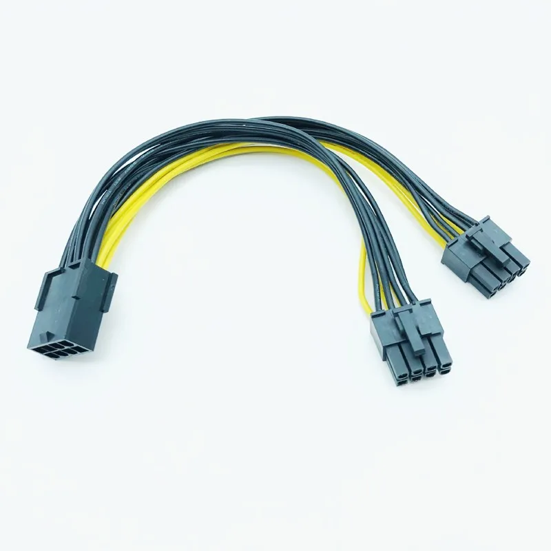 Кабель питания для видеокарты PCIE PCI E 8 Pin мама к двойному 8 pin 6 + 2p Вилка GPU видеокарта кабели питания шнур 18AWG 20 см
Кабель питания для видеокарты PCIE PCI E 8 Pin мама к двойному 8 pin 6 + 2p Вилка GPU видеокарта кабели питания шнур 18AWG 20 см