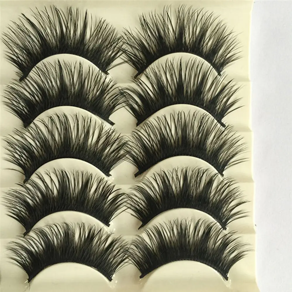 5 Pairs Beauty Thick Eyelashes Makeup False Long Black Handmade Eye Lashes Beauty Makeup Tools Accessories Hot
5 Pairs Beauty Thick Eyelashes Makeup False Long Black Handmade Eye Lashes Beauty Makeup Tools Accessories Hot